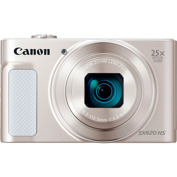 Canon powershot sx620hs blanco cámara compacta 20.2mp full hd 25x gran angular digic4+ wifi nfc