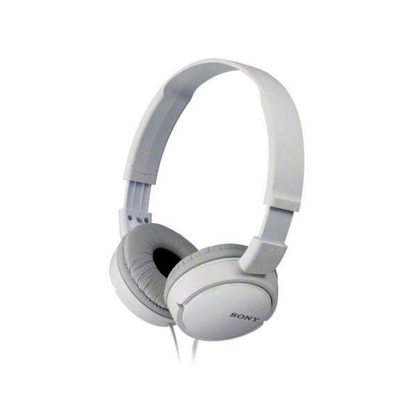 Auriculares Diadema Sony MDR-ZX110W Blancos | Sonido Dinámico Cerrado 30mm | Jack 90º | Merkamas