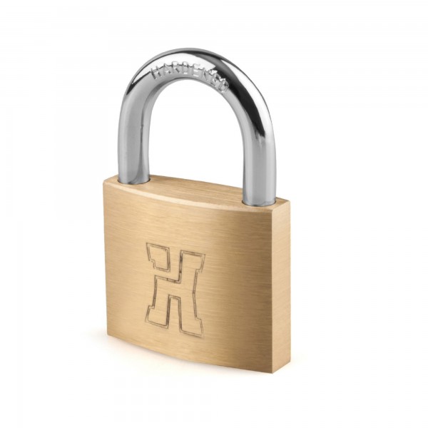 Candado Latón Arco Largo 30mm Llave Igualada Handlock - Seguridad Fiable y Duradera | Merkamas