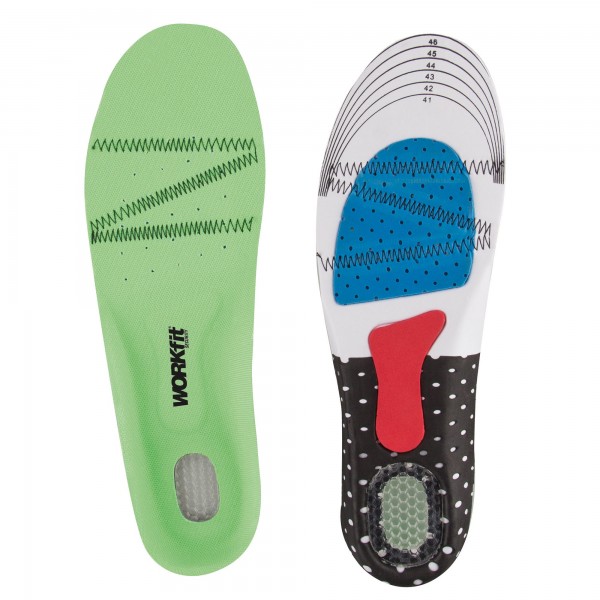 Plantilla Workfit Eva+Latex+Gel Transpirable: Alivio Duradero del Dolor y Máximo Confort | Merkamas