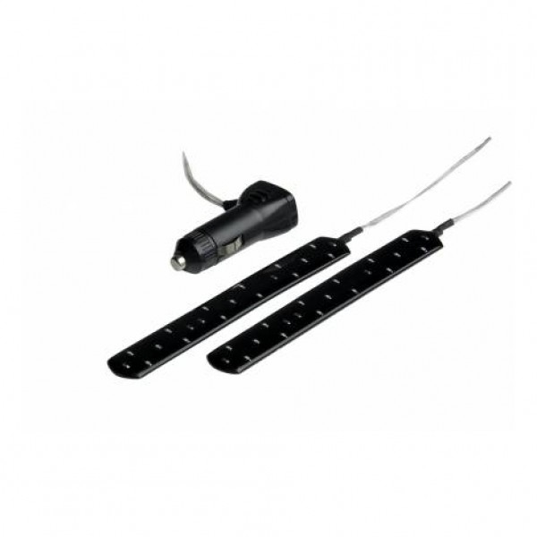 Tira LED 30cm Blanco 12V Race Sport (Pack 2) Iluminación Interior Coche 12V | Merkamas