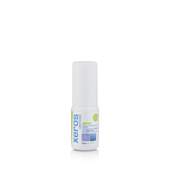 Spray Bucal Xeros Dentaid Sabor Manzana 15ml | Alivio Boca Seca Duradero y Frescor | Merkamas