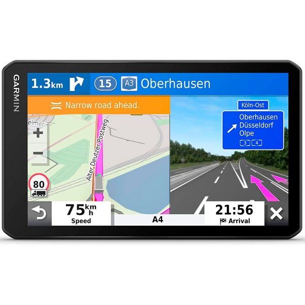 Garmin dezl lgv700 navegador para camión 6.95'' gps con mapas preinstalados de europa