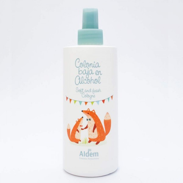 Aldem Bebé Colonia Baja En Alcohol 400ml | Perfume Suave y Refrescante para Pieles Sensibles | Merkamas