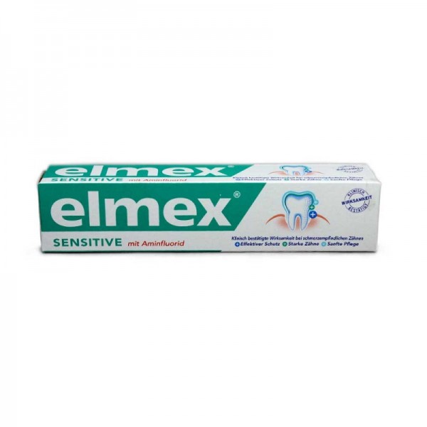 Elmex Pasta Dental Sensitive 75 ml Protección 24h | Merkamas