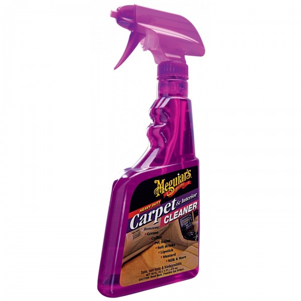 Meguiar's Limpiador Tapicerías Coche Profesional 473ml | Elimina Manchas Aceite Grasa Mascotas | Merkamas