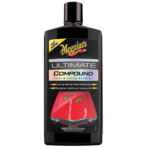 Meguiar's MG17216 Ultimate Compound Limpiador Pulimento Coche | Acabado Profesional Rápido | Merkamas