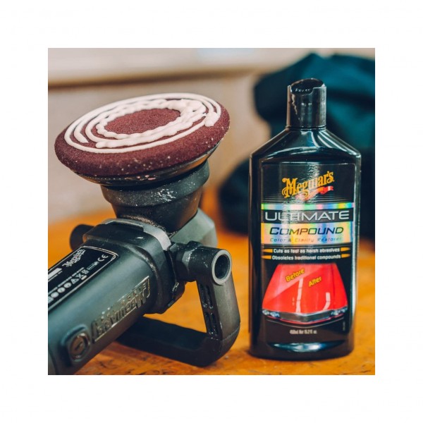 Meguiar's MG17216 Ultimate Compound Limpiador Pulimento Coche | Acabado Profesional Rápido | Merkamas