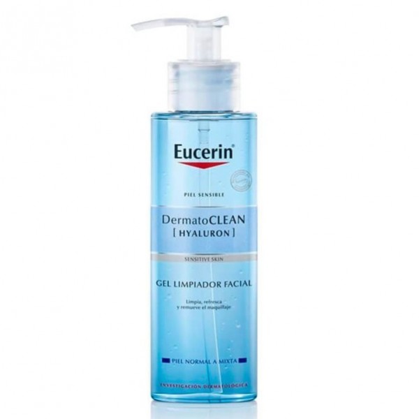 Eucerin Dermatoclean Gel Limpiador Refrescante 200ml: Piel Normal/Mixta Libre de Impurezas y Brillo | Merkamas