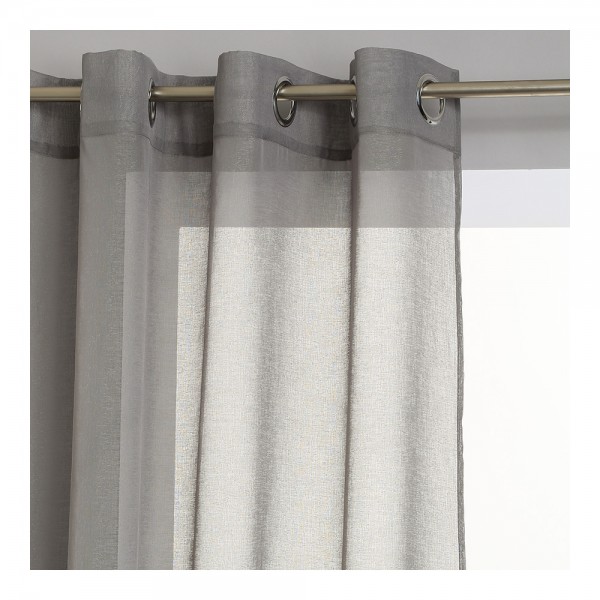 Visillo Ollaos Visón Atmosphera 140x240cm | Elegancia Moderna Fácil Instalación | Merkamas