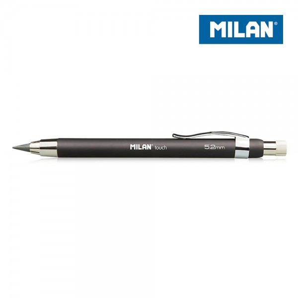 Portaminas Profesional MILAN 5.2mm con Afilaminas y 6 Minas de Grafito B para Dibujo TÃ©cnico y Escritura Precisa | Merkamas