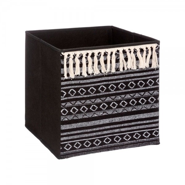 Cesta Organizadora Etnic 31x31x31cm Estilo Bohemio Versátil Hogar | EDM Product | Merkamas