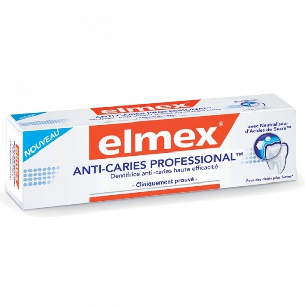 Elmex Anticaries Pasta Dental 75 ml: Protección Avanzada contra Caries y Fortalecimiento del Esmalte | Merkamas