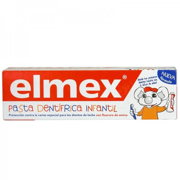 Elmex Pasta Dental Infantil 50 ml | Protección Caries Fluor Aminado | Merkamas