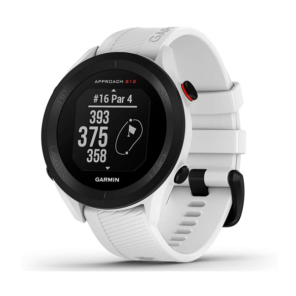 Smartwatch Golf Garmin Approach S12 Blanco | GPS Preciso y +42.000 Campos | Merkamas