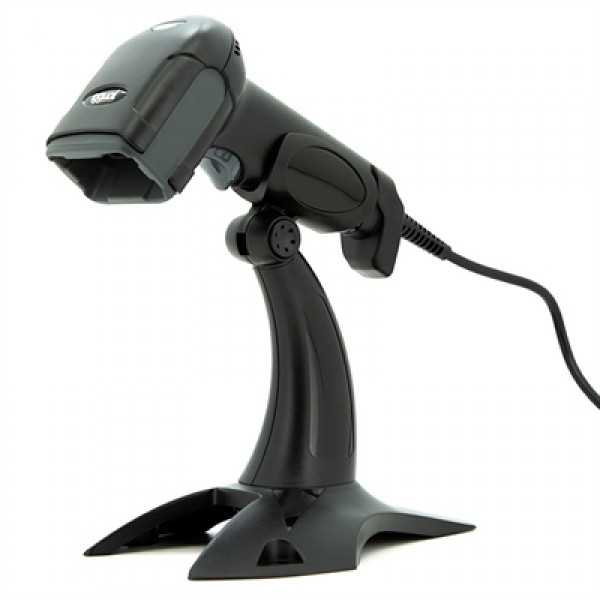 Iggual Lector Código Barras 2D USB con Soporte | Captura Rápida y Precisa en Tiendas y Almacenes | Merkamas