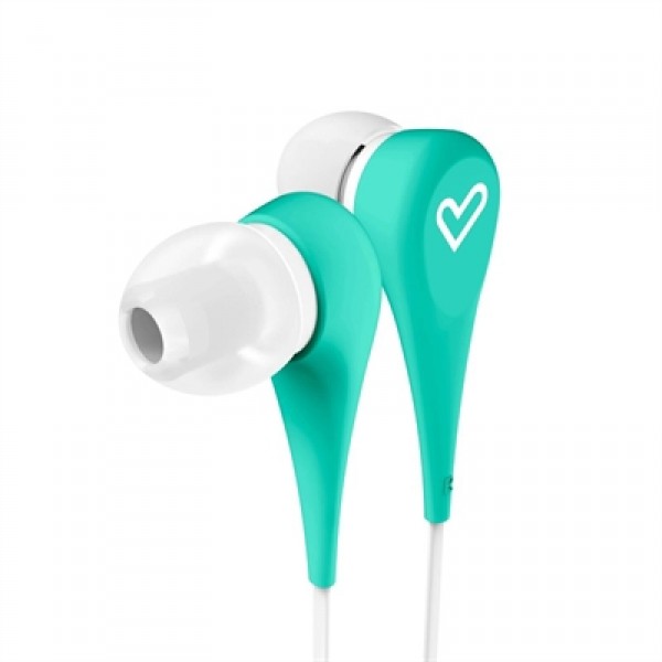 Auriculares Intrauditivos Energy Sistem Style 1 Menta con Micrófono Integrado y Cable Antienredos | Merkamas