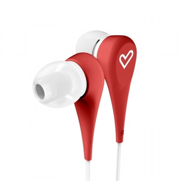Auriculares Intrauditivos Energy Sistem Style 1 Rojo con MicrÃ³fono y Cable Antienredos | Merkamas