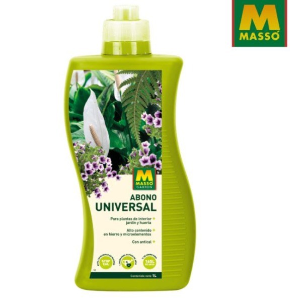 Abono Líquido Universal Massó Pack 2x1L: Revitaliza y Potencia el Crecimiento de Todas tus Plantas | Merkamas