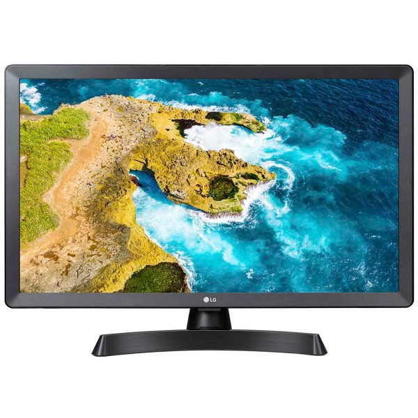 LG 24TQ510S-PZ Smart TV 24" HD Direct LED WiFi Bluetooth | Monitor Versátil para Hogar y Oficina | Merkamas