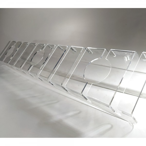 Pasacables Metacrilato Escritorio 40cm COMPOSSAR para Organización Limpia y Profesional | Merkamas