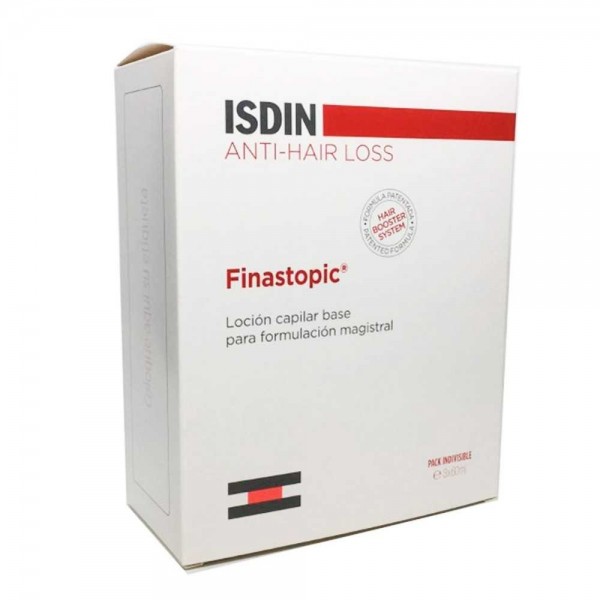 Isdin Finastopic Loción Capilar Doble Pack 2x90ml | Alivio Dermatitis Atópica Cuero Cabelludo | Merkamas