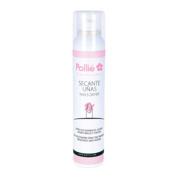 Pollie Uñas Secante Acelerador Spray 200ml Vaporizador Rápido | Acabado Profesional | Merkamas
