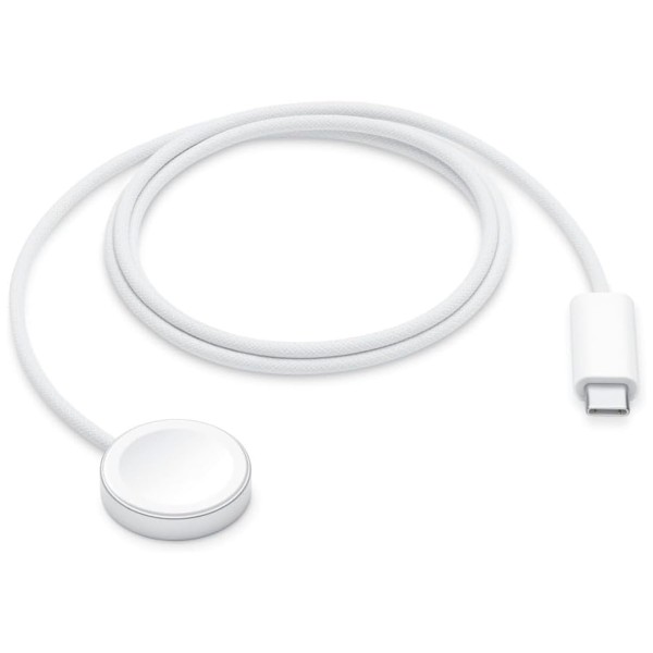 Cargador Inalámbrico Apple Watch MT0H3TY/A Blanco con USB-C 1m | Merkamas