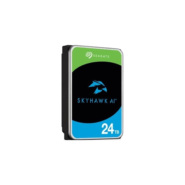 Seagate SkyHawk AI ST24000VE002 24TB 3.5" SATA3 - Almacenamiento Inteligente para Vigilancia Avanzada | Merkamas