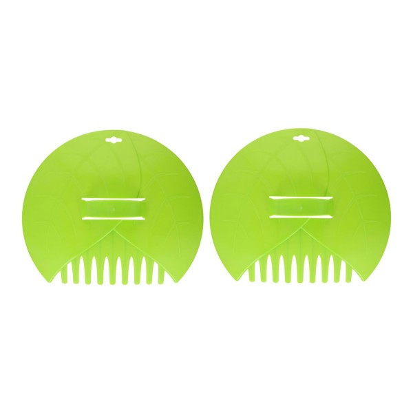 Rastrillo Hojas Kinzo Garden 36x31cm (Pack 2) | Jardinería Eficaz y Ligera | Merkamas