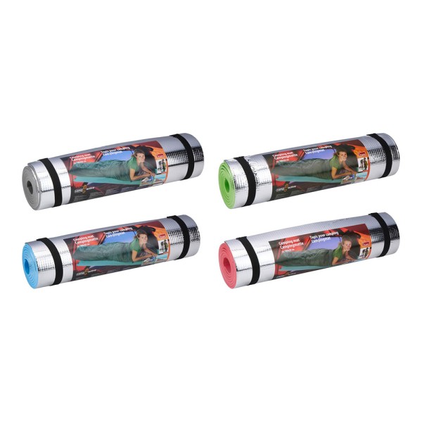 Colchoneta Camping Aluminio Camp Active 180x50cm Aislamiento Térmico para Aire Libre | Merkamas