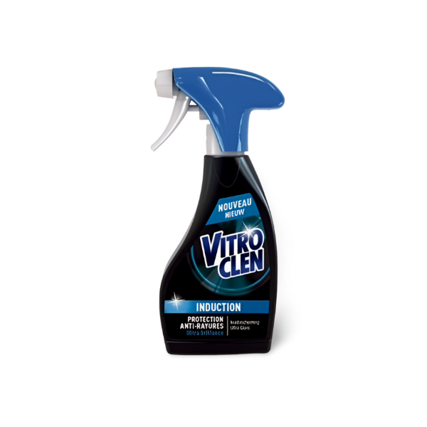 Vitroclen Limpiador Protector Placa Inducción 250ml Anti-rayaduras | Brillo Intenso | Merkamas
