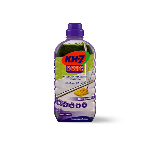 Kh-7 Desic Insecticida Fregasuelos Lavanda 750ml | Protección Anti-Insectos Duradera | Merkamas
