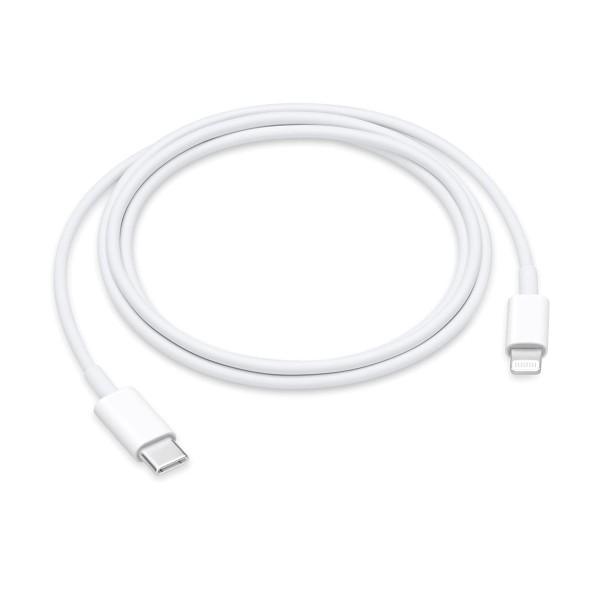Cable USB-C a Lightning Apple MUQ93ZM/A Blanco 1m | Carga Rápida y Transferencia Segura | Merkamas