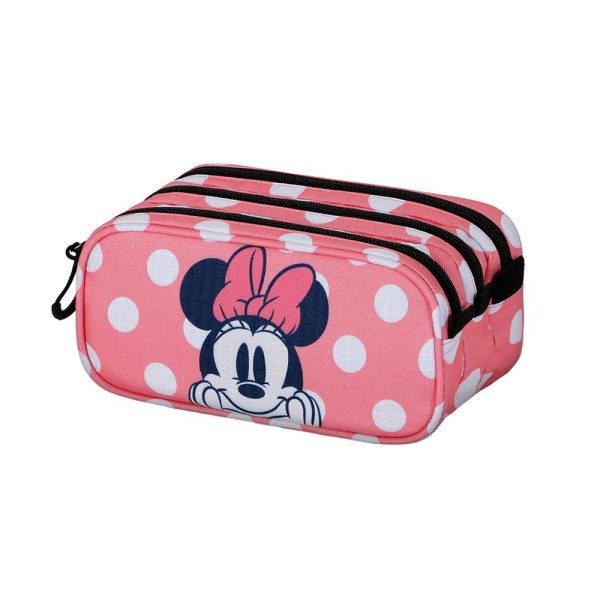 Estuche Triple Bolsillos Minnie Mouse Closer Karactermania | Organización Infantil Disney con Envío Rápido España | Merkamas
