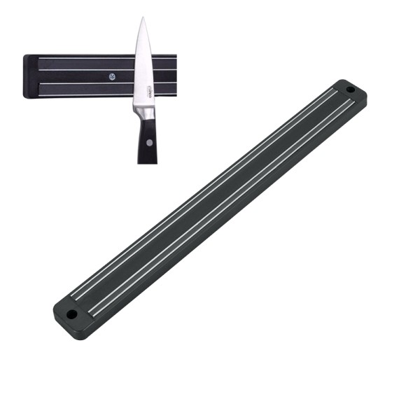 Barra Colgar Cuchillos Magnética METALTEX 33cm | Organización Cocina Profesional | Merkamas