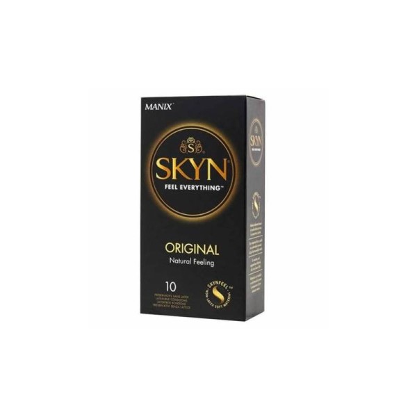 Preservativos Skyn Original 10 Unidades Poliisopreno Sin Látex | Máxima Sensibilidad y Confort | Merkamas