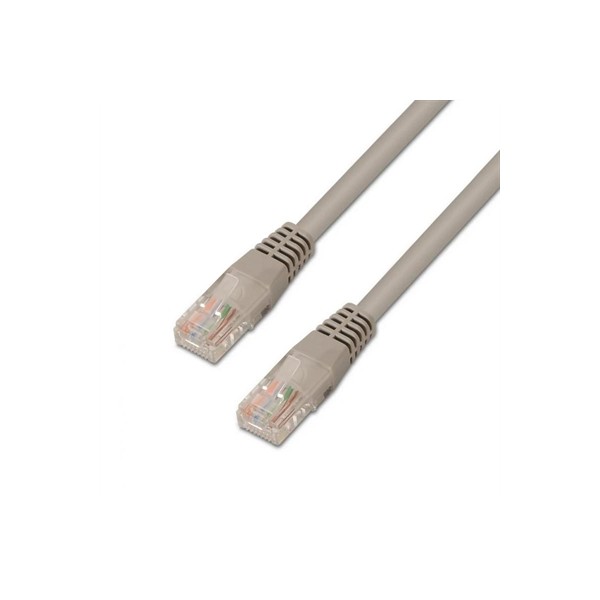 Latiguillo Red RJ45 Cat.6 UTP 50cm Gris Cobre Aisens | Conexión Estable y Rápida 1000 Mbps | Merkamas