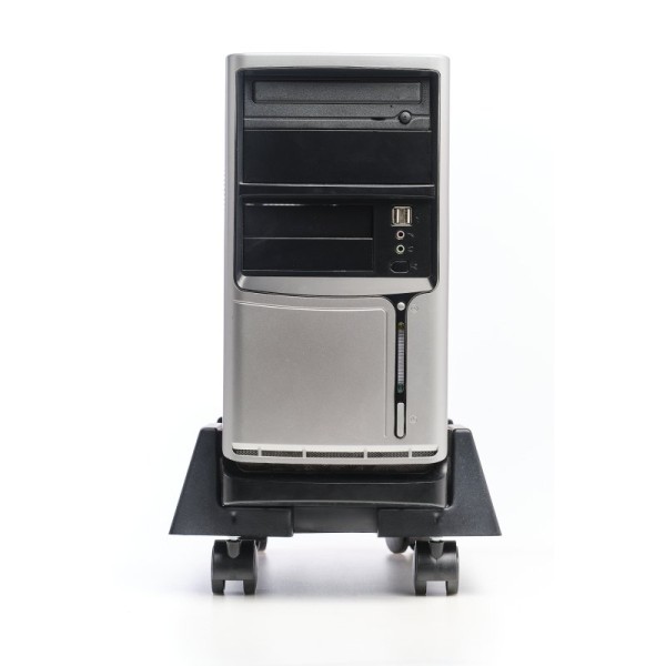 Iggual SOP1 Soporte CPU Ajustable con Ruedas para PC | Máxima Movilidad y Protección Antiestática | Merkamas