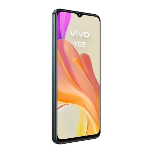 Smartphone Vivo Y03 6.56" 4GB RAM + 128GB Almacenamiento Helio G85 Doble SIM IP54 Space Black | Merkamas