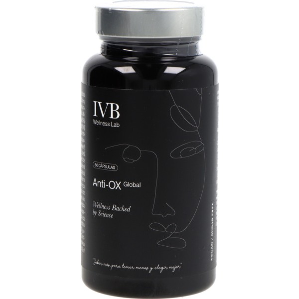 IVB Wellness Anti-ox Global 60 Cápsulas | Defensa Antioxidante Integral y Salud Celular | Merkamas