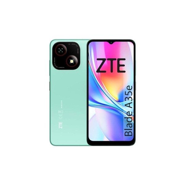 ZTE Blade A35e 6.52" HD 2GB(+2GB) 32GB Verde | Móvil Económico y Fiable con Batería Duradera | Merkamas