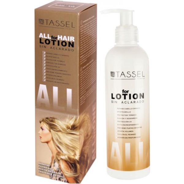 LociÃ³n Sin Aclarado Tassel All For Hair 100ml | Cabello Suave y Reparado | Merkamas