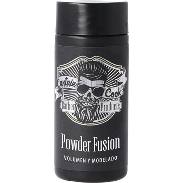 Polvos de Peinado Captain Cook Fusion 20ml | Volumen Natural y Fijación Duradera | Merkamas