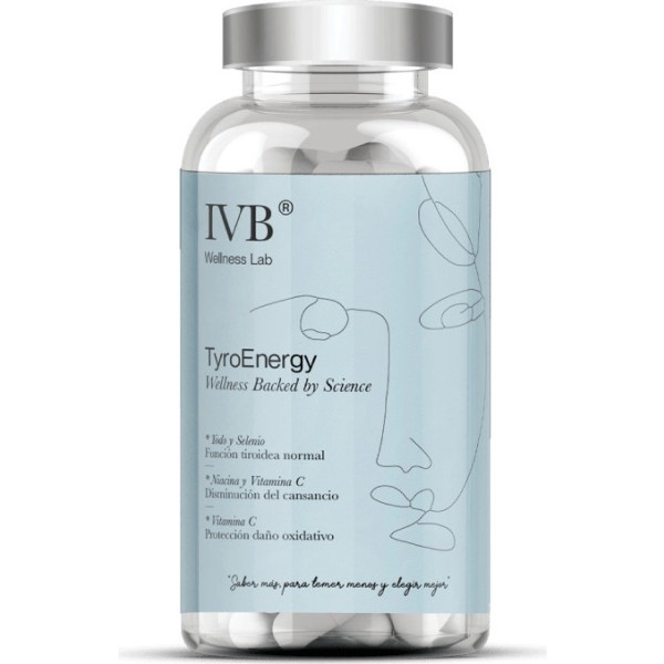 IVB Wellness Tyroenergy 60 Cápsulas | Energía Sostenida y Equilibrio Antioxidante | Merkamas