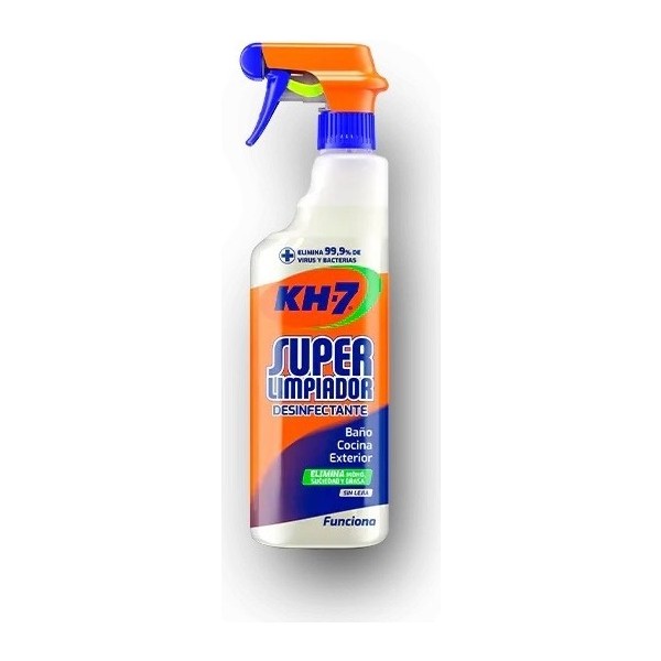 KH-7 Desinfectante Antigrasa Potente 650ml | Elimina 99.9% Bacterias | Cocina Segura | Merkamas