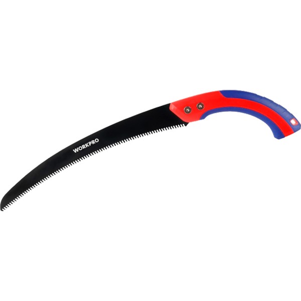 Sierra de Podar Profesional WORKPRO 325mm 7TPI Triple Filo | Corte Rápido Ramas ø18cm | Merkamas