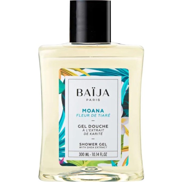 Gel de Baño Baija Paris Moana Fleur de Tiare 300ml | Hidratación Profunda Piel Sensible | Merkamas