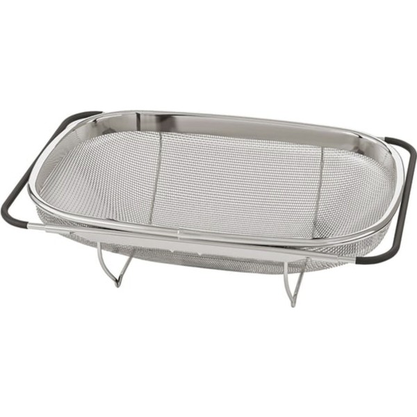 Colador Extensible Fregadero Inox 34cm Supreme para Cocina Organizada | Merkamas