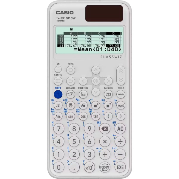 Calculadora Científica Casio fx-991SP CW Blanca | Precisión Avanzada para Estudiantes y Profesionales | Merkamas